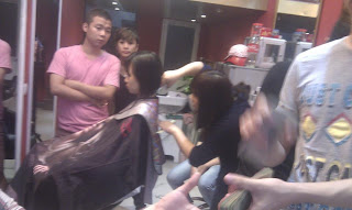 dạy học nghề cắt tóc, tạo kiểu tóc, ép, uốn, nhuộm , kiểu tóc nam nữ 3D, dạy trang điểm, dạy bới tóc cô dâu, tại trung tâm Korigami Hà Nội