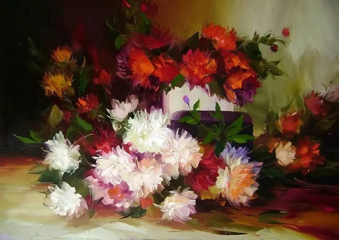 Александр Сергеев - Alexander Sergeev 1968 | Russian Still life painter