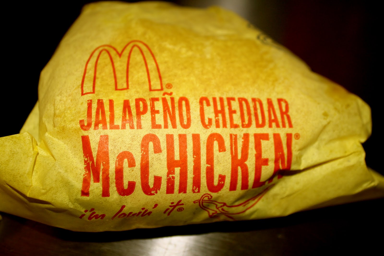 An Immovable Feast McDonald's Jalapeño Cheddar McChicken & Cheddar