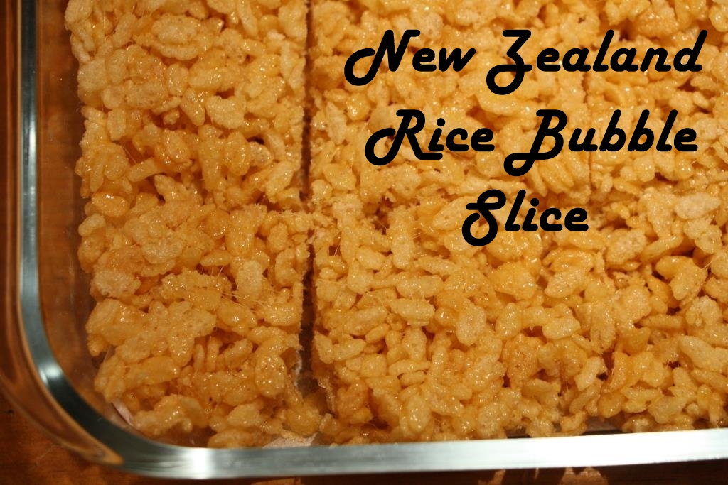 Every Bed of Roses New Zealand Rice Bubble Slice