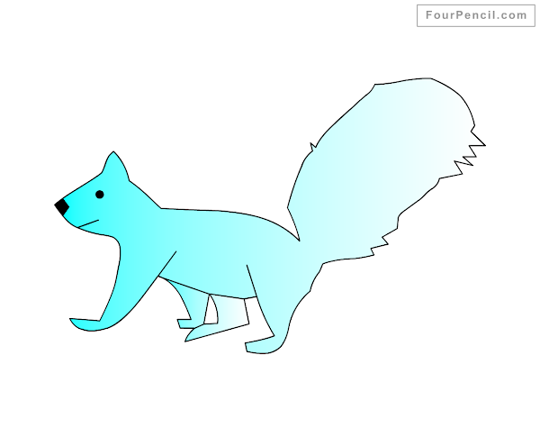 How to draw cartoon Squirrel - slide 3
