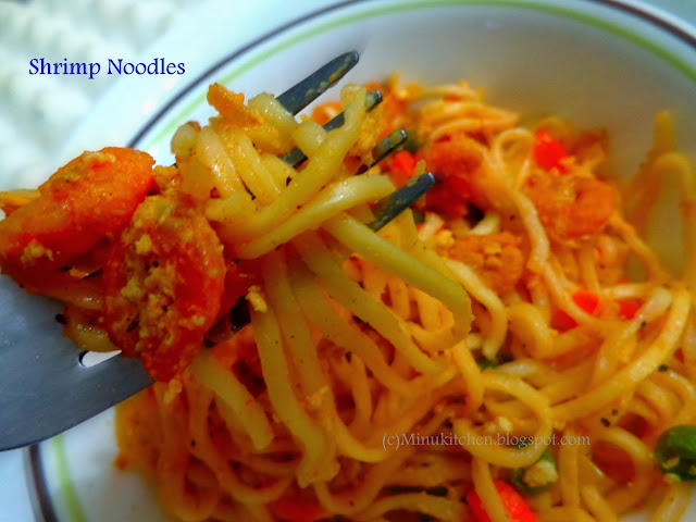 shrimp noodles