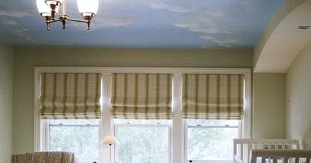 Decorar el techo del dormitorio del bebé, una excelente idea