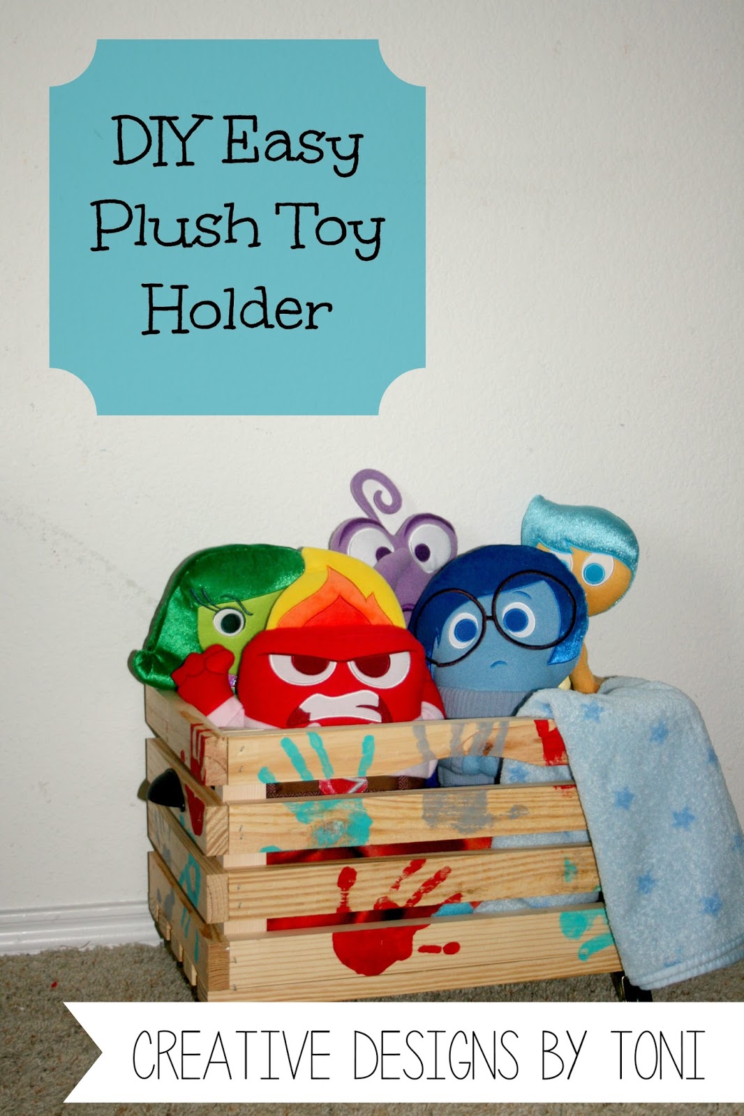 DIY Easy Plush Toy Holder my life homemade