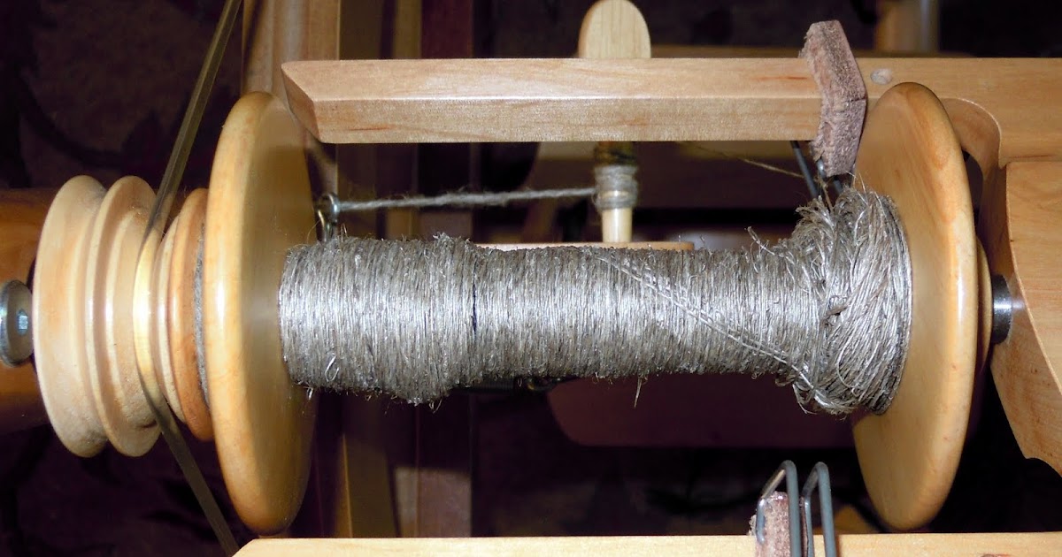 The Inconsequential Blogger Spinning flax