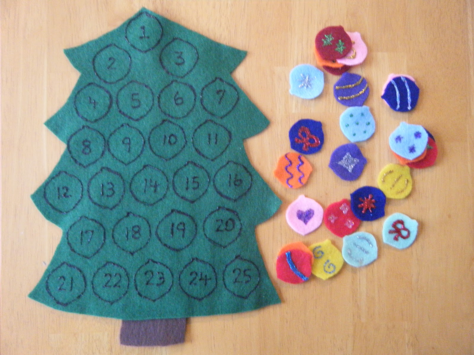 Felt Board Ideas Felt Advent Calendars