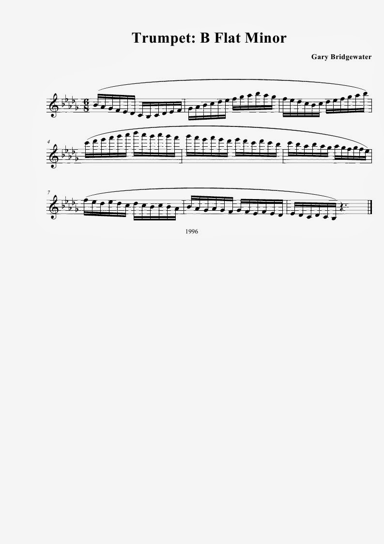 Trumpet Trumpet B Flat Minor
