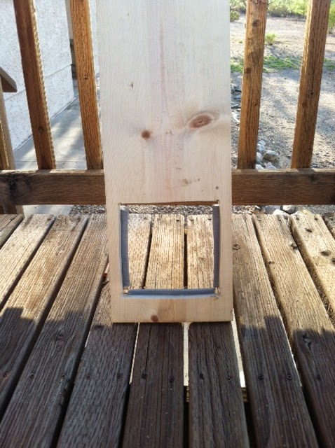 Down To Earth Diy Cat Door Horizontal Sliding Window