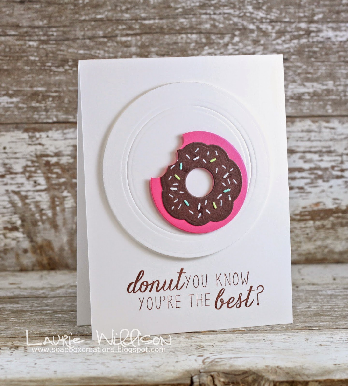 Curtain Call Curtain Call Inspiration Challenge Donut Delight