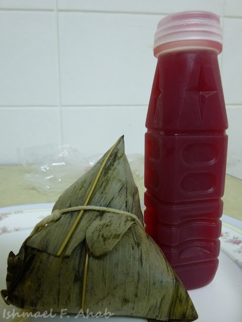 Thai sticky rice with juice