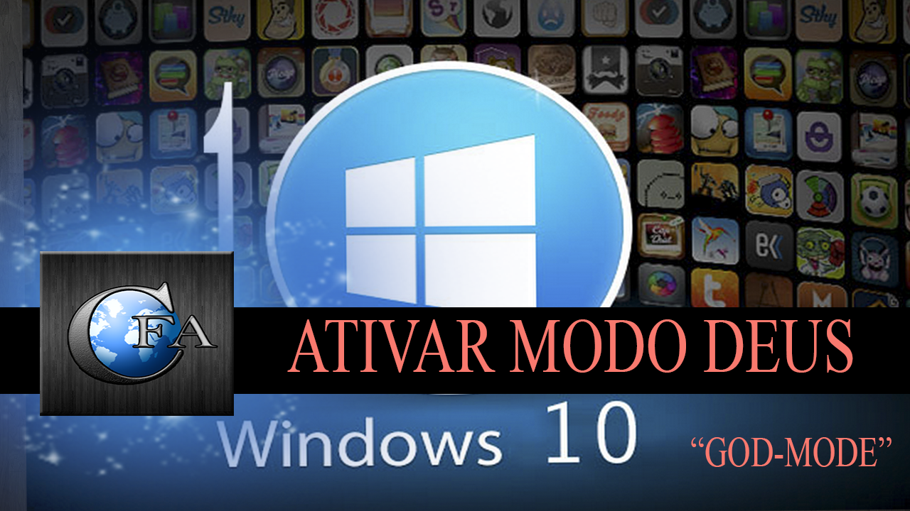 Ativar modo DEUS no windows 10