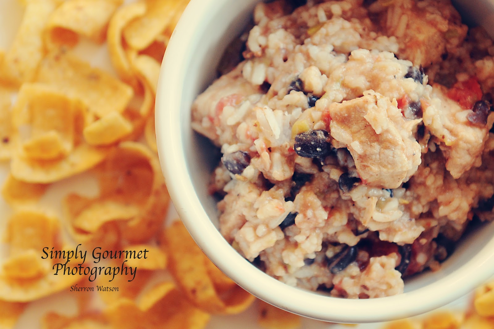 Simply Gourmet Pork and Green Chili Casserole