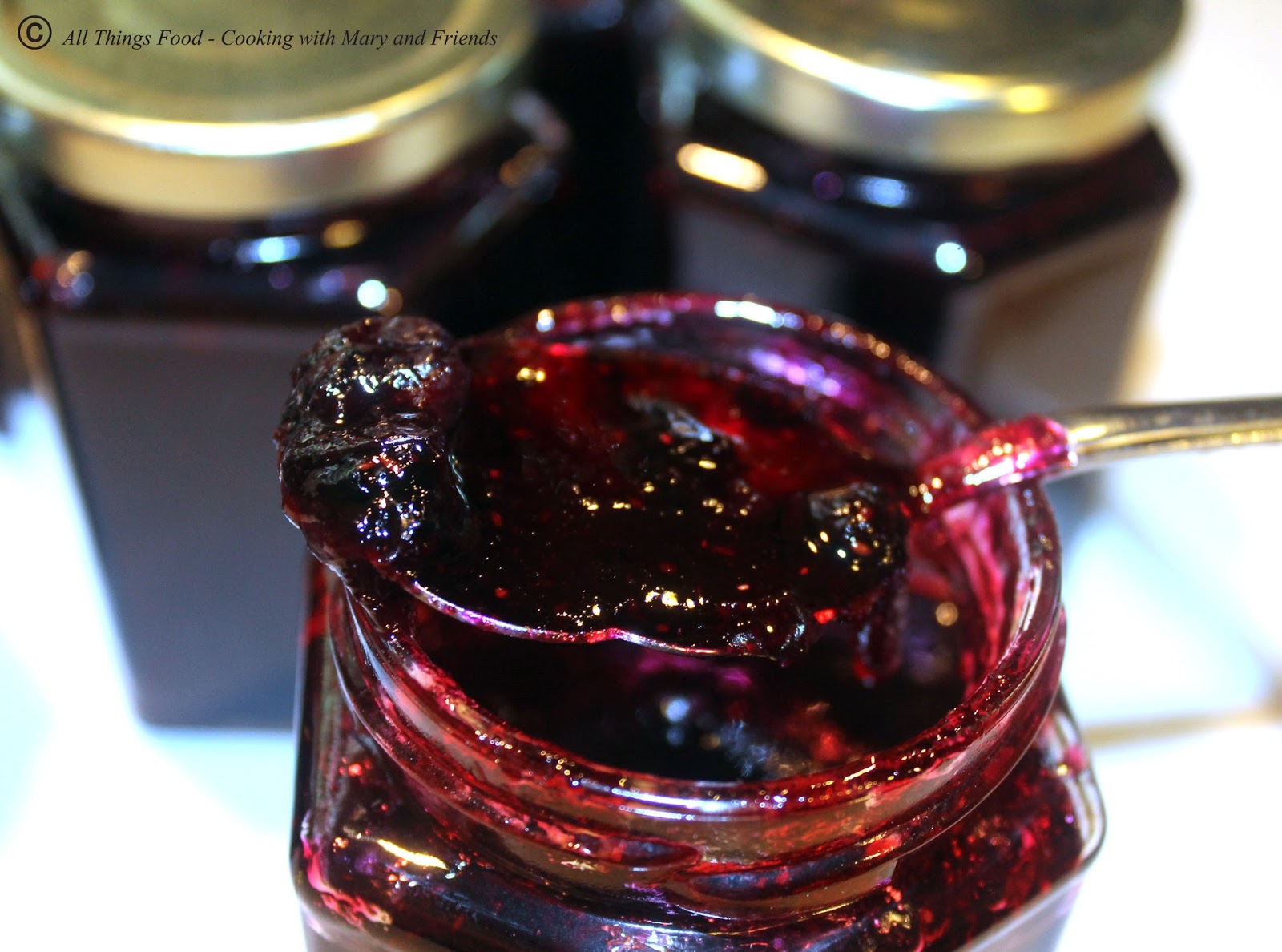 Cooking With Mary and Friends Blueberry Spice Jam