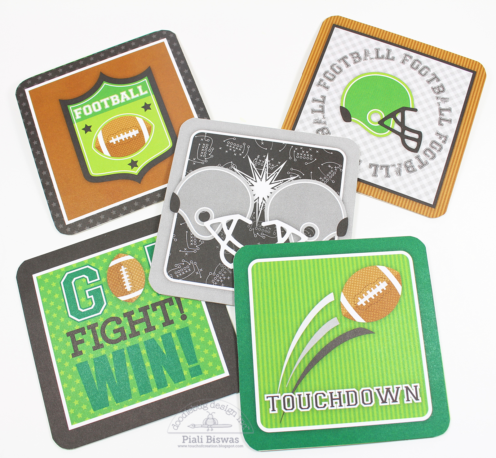 Doodlebug Design Inc Blog Touchdown Collection Gift Set for your