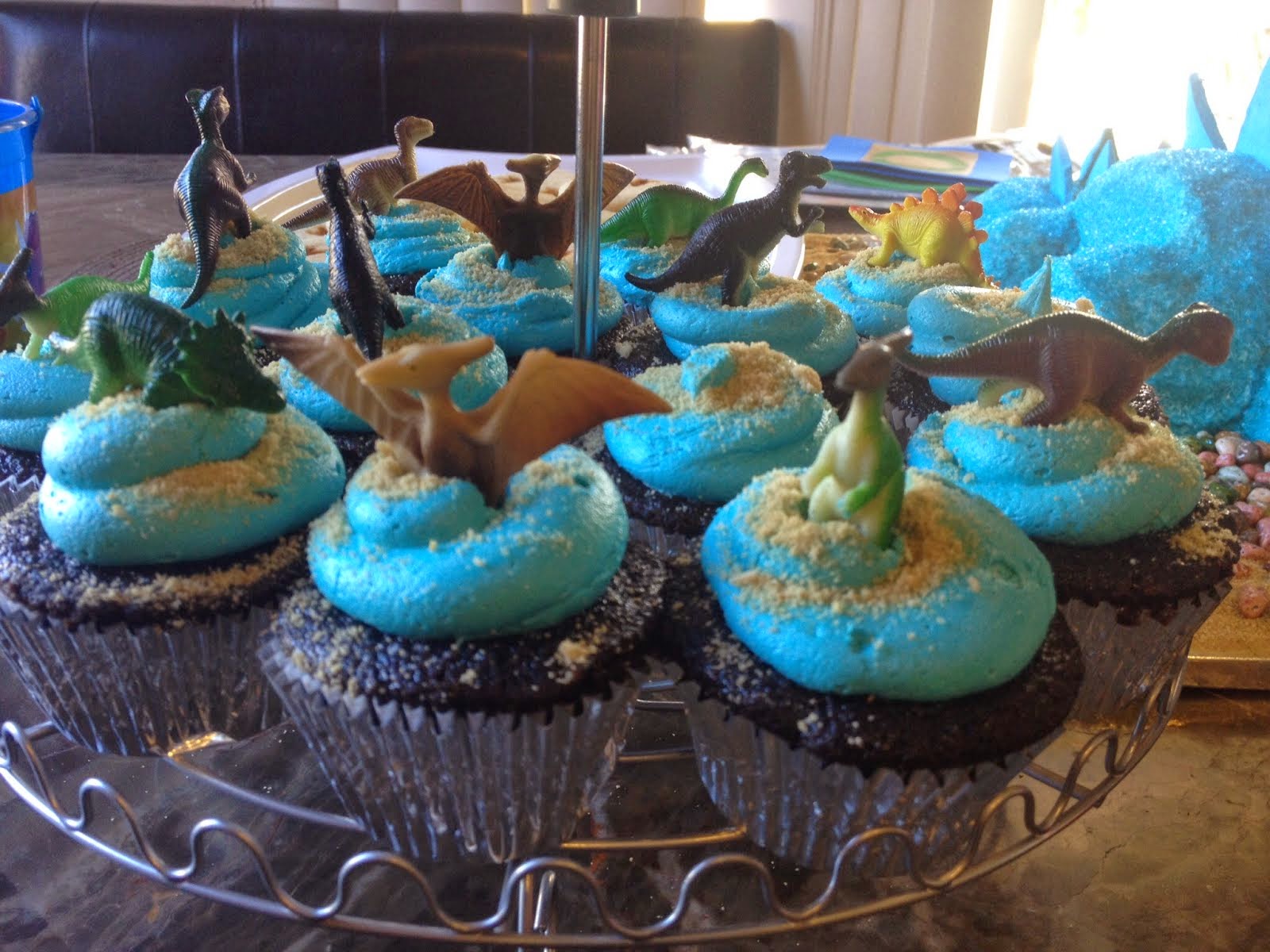 Dino Cupcakes