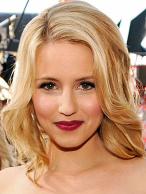 Dianna+agron+hot+pink