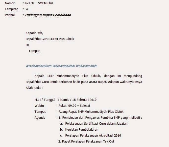 40 Contoh Surat Undangan Acara Untuk Guru Gratis Terbaru Contoh Undangan
