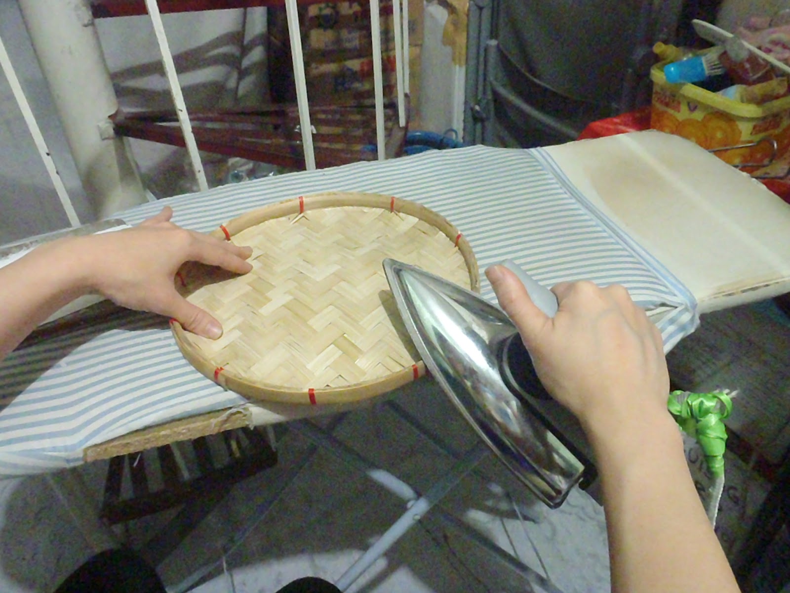 cristine's corner How to Remove Burnt Fabric from a Teflon Iron