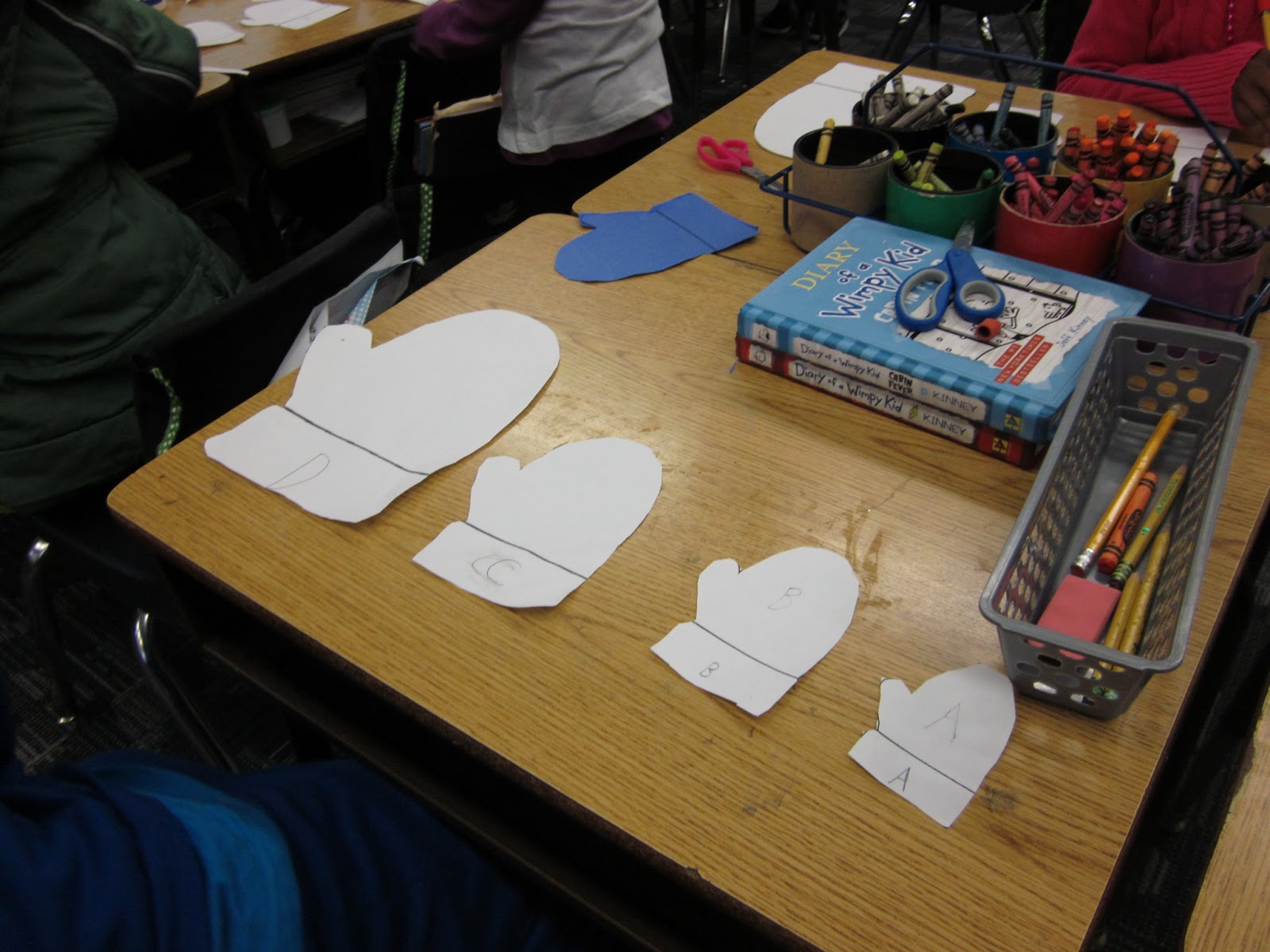 First Grade Fairytales Mitten Measurement & a FREEBIE