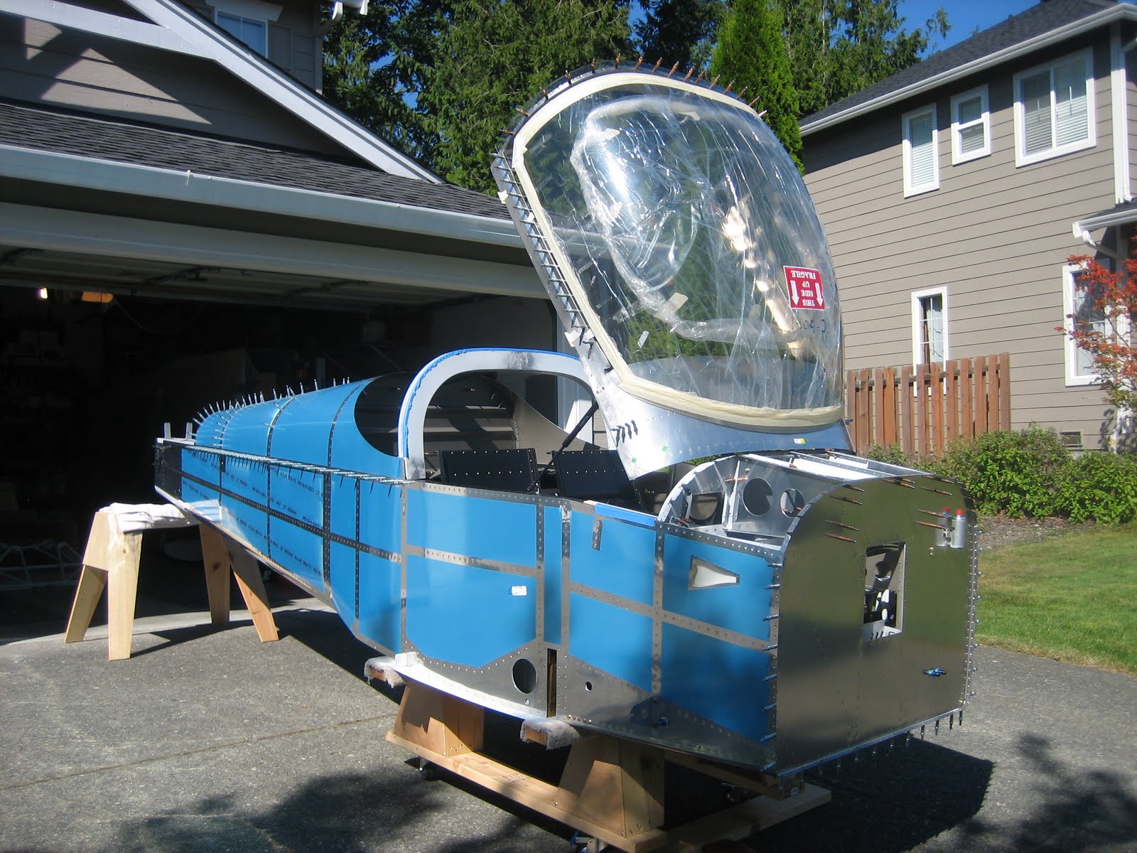 Chad and Bekah's RV7 She's a Tipper