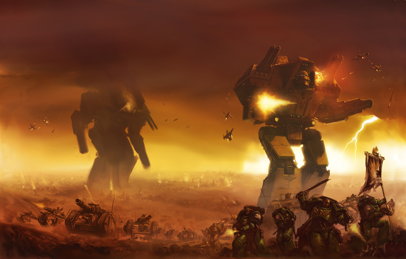 Emperor Titan Warhammer