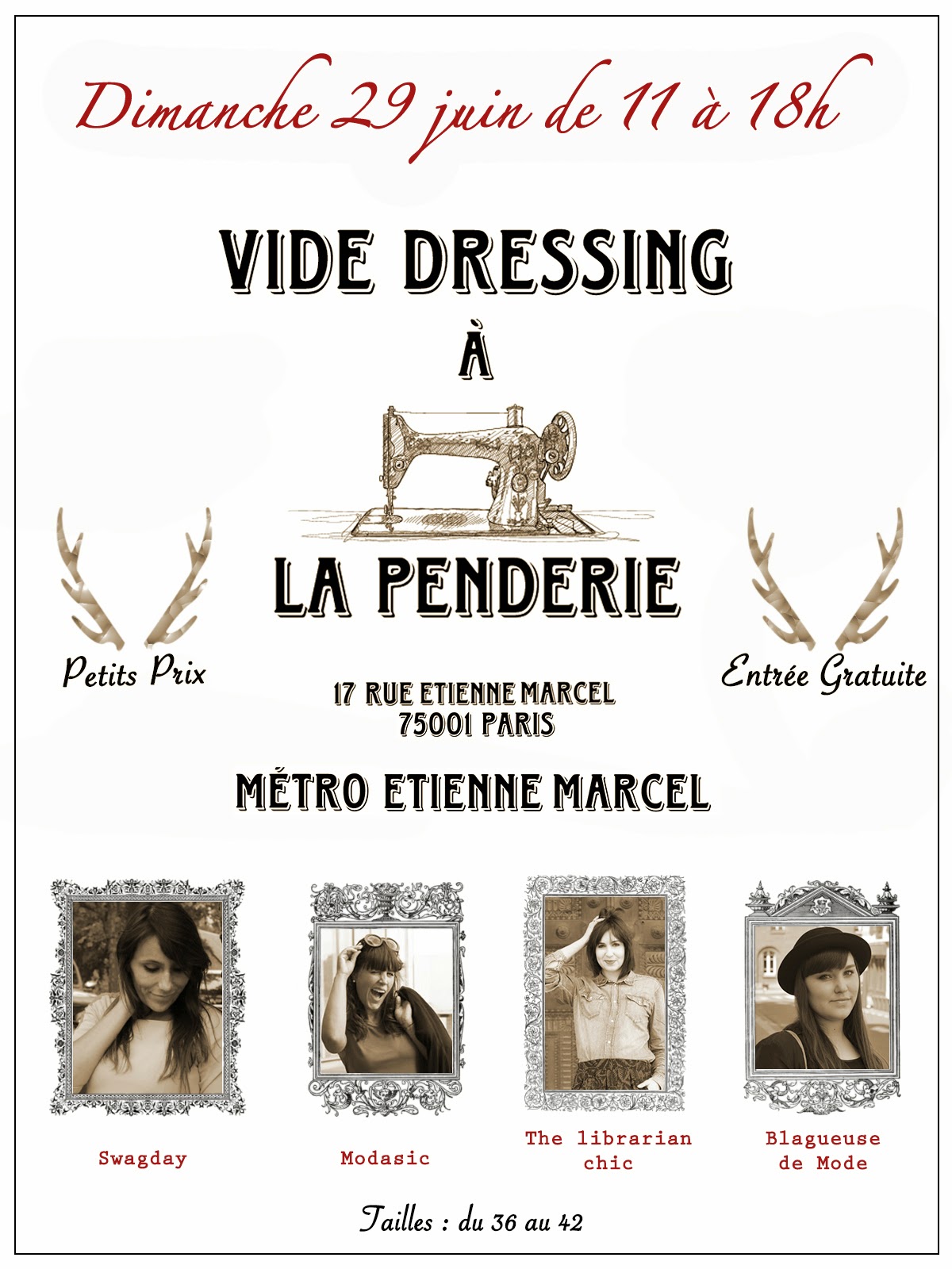 Vide dressing blogueuses mode vide-dressing, blogueuse-mode, blogueuses-mode, La-Penderie, restaurant-La-Penderie, Modasic, Swagday, Blagueuse-Mode, The-Librarian-Chic, petis-prix, vêtement-pas-cher, vêtement-femme-pas-cher, robe-pas-cher, escarpins-pas-cher, robes-pas-cher, petite-robe-noire, destockage, friperie, chaussures-femmes, robe-longue-pas-cher