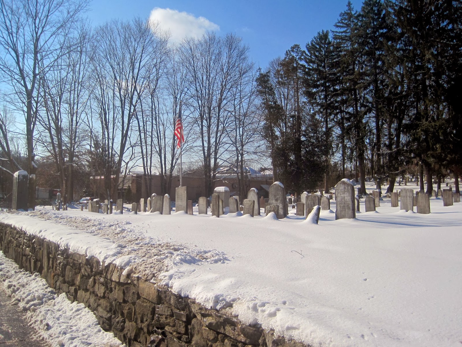 The Episcopal Cemetery Project The Graveyard in Winter