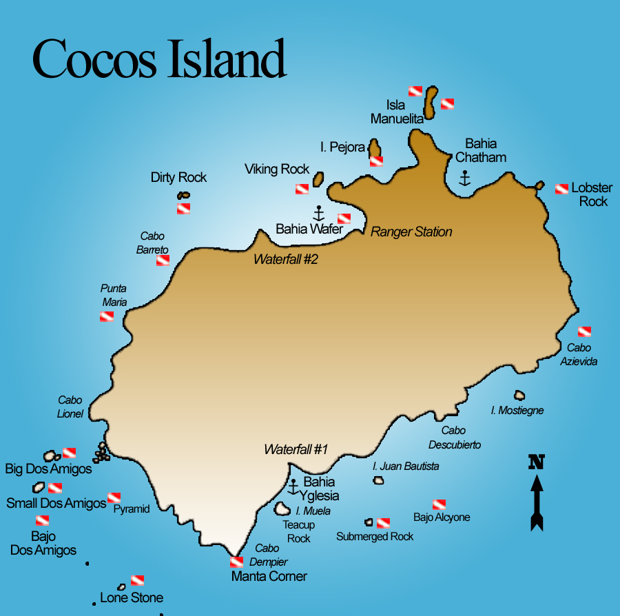 MAPS OF COCOS ISLANDS (KEELING ISLANDS) AUSTRALIA