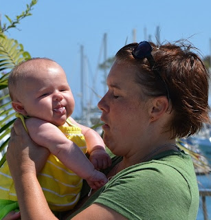Baby and mom
