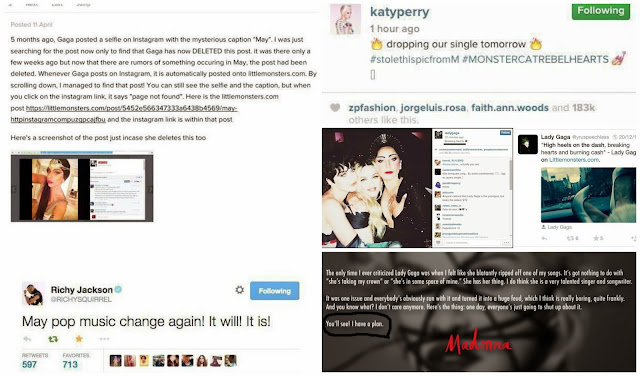 ¿Single de Madonna, Katy Perry y Lady Gaga?