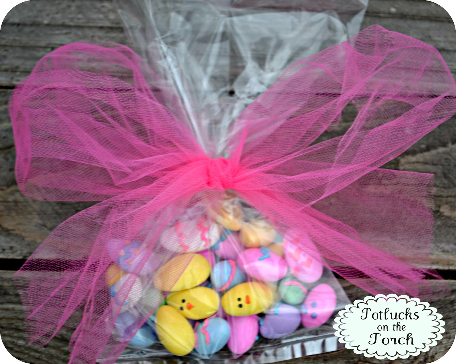 Potlucks on the Porch Jordan Almond Easter Eggs & Chicks