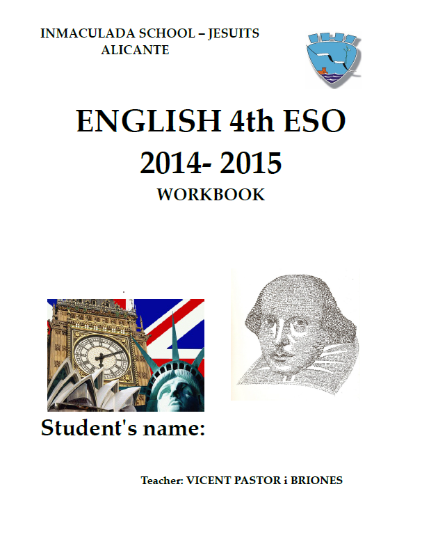 4th  ESO ENGLISH