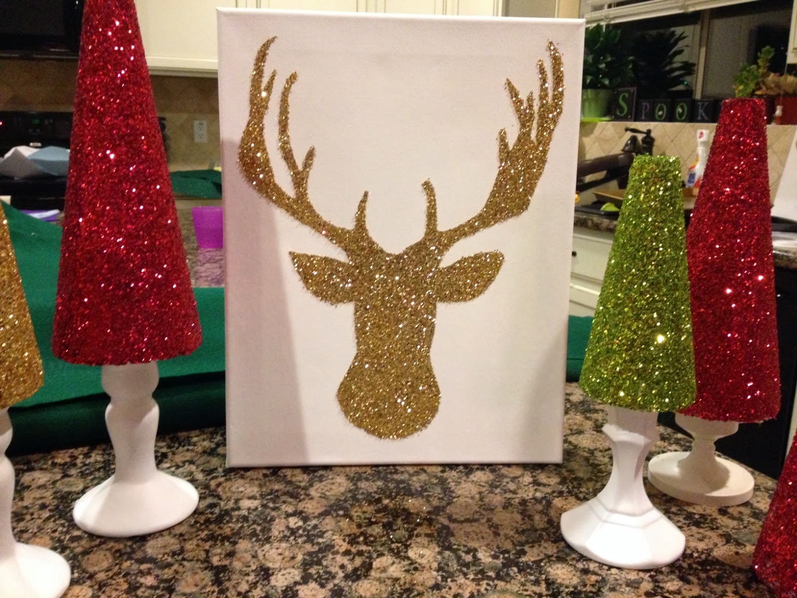 Everything Vinyl Reindeer Stencil