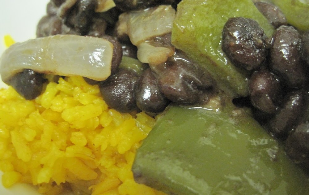 Adventures With My Oven Black Beans and Yellow Rice