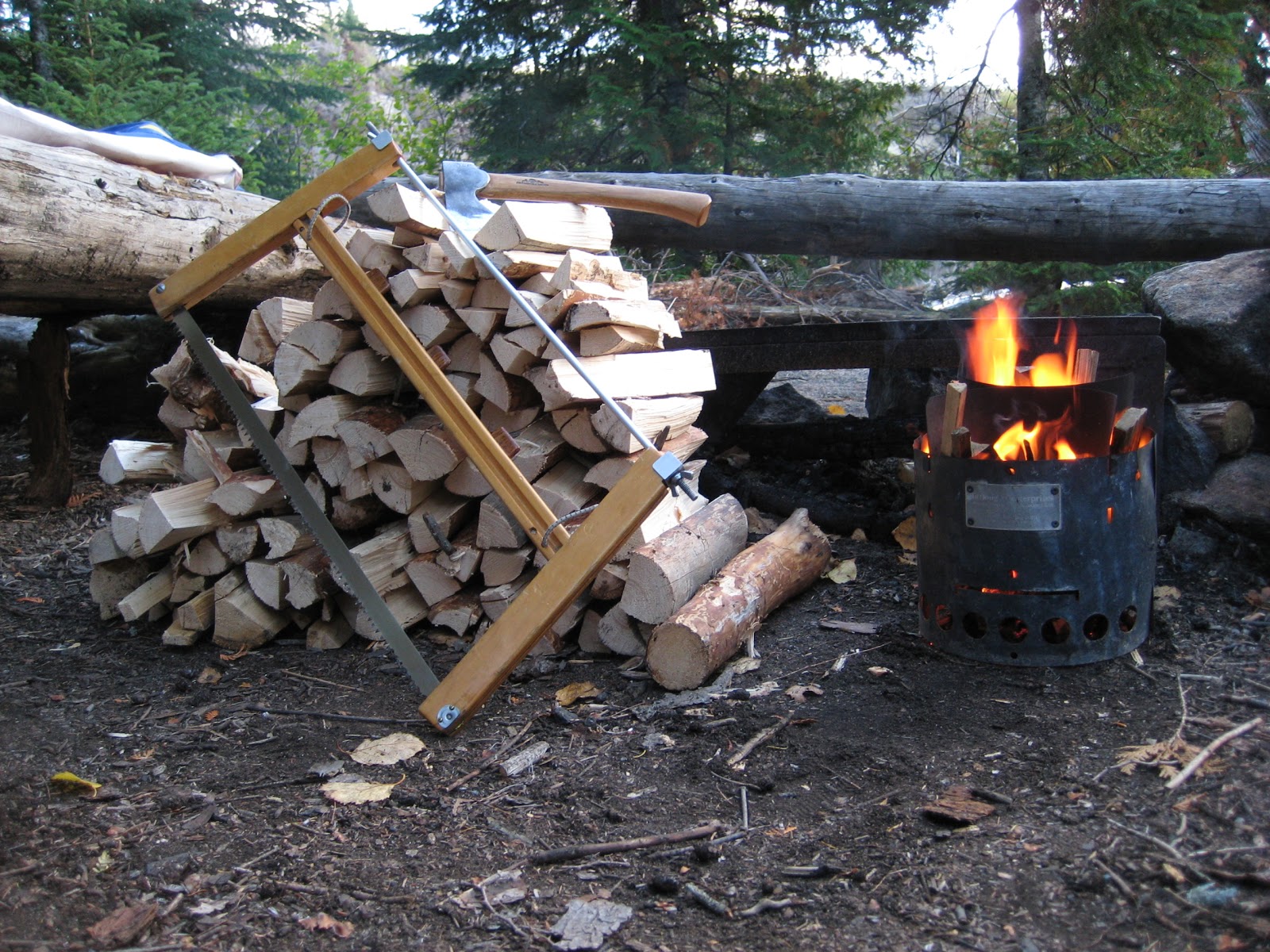 Piragis Northwoods Company Boundary Waters Blog BLOG 27. Best Woodburning Trail Stove on the