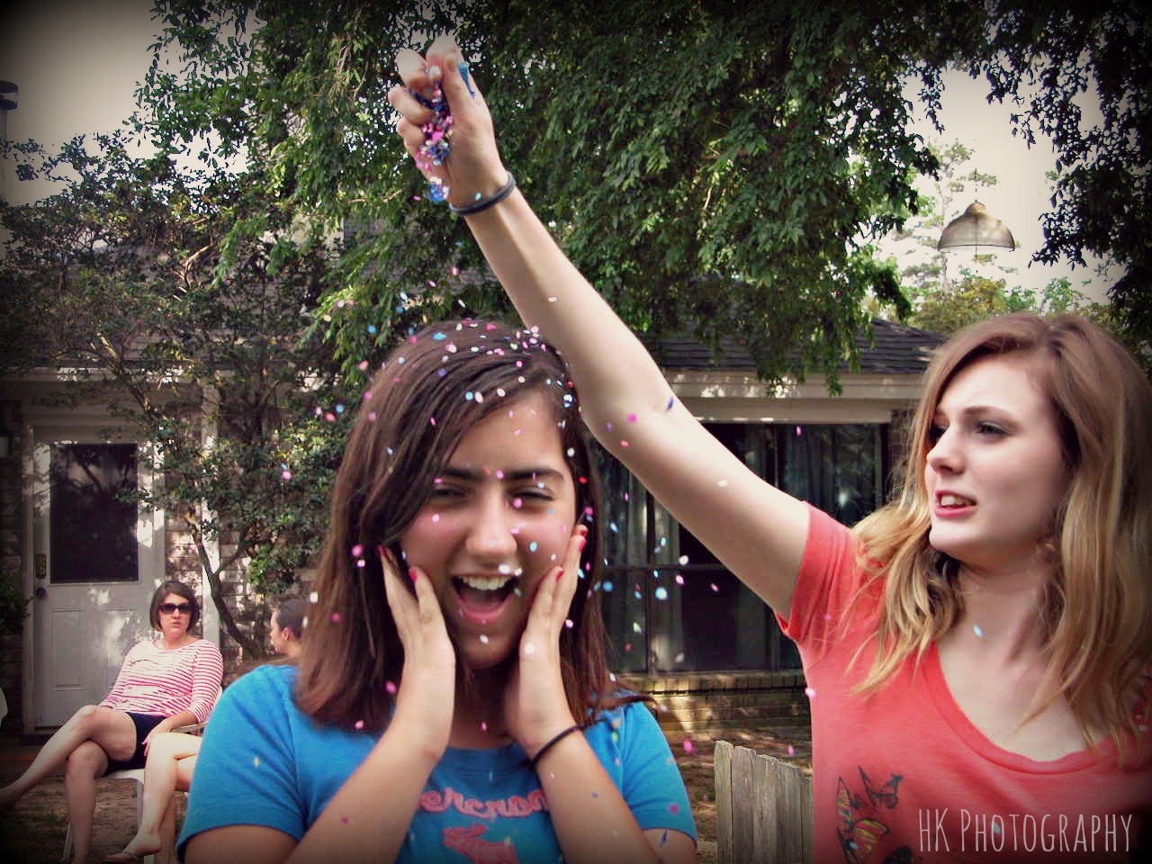 Confetti Egging Alyssa Confetti Egging