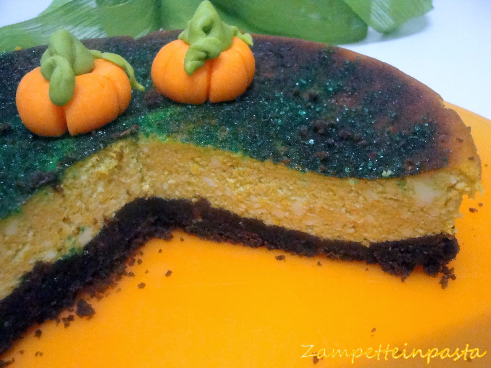 CHEESECAKE ALLA ZUCCA ZAMPETTE IN PASTA