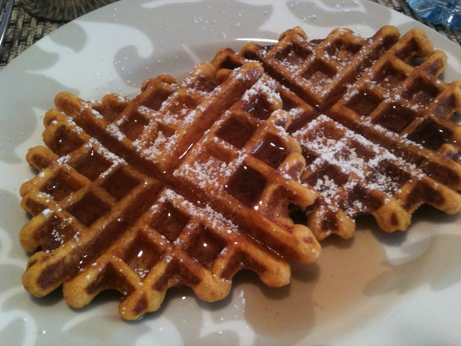 Gluten Free Pumpkin Waffles