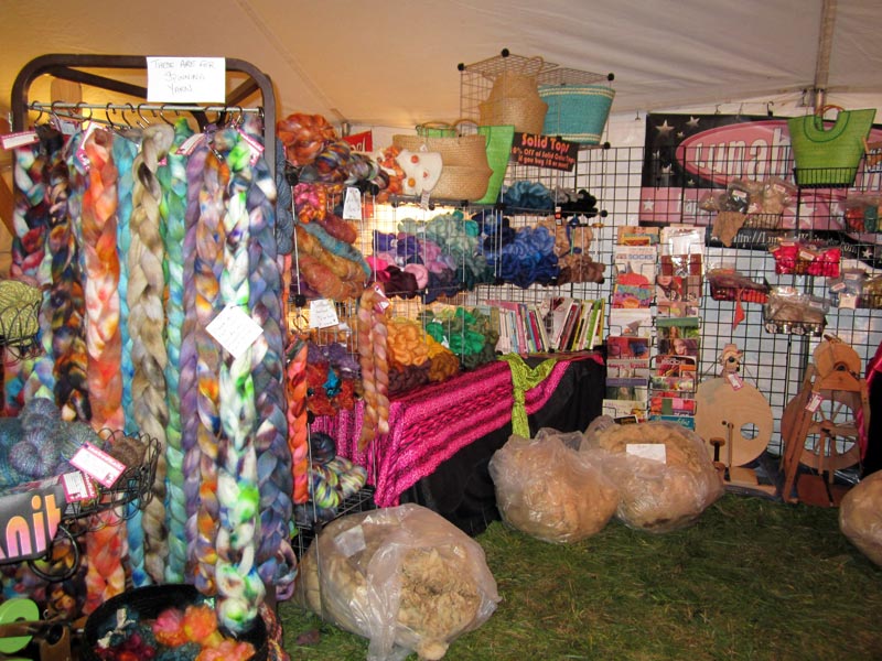 LunabudKnits Kentucky Wool Festival 2011