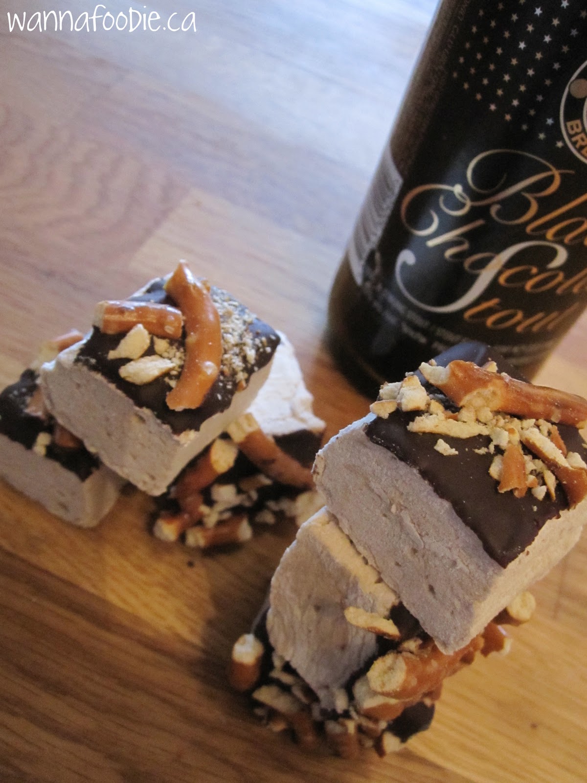 wannafoodie.ca Chocolate Stout Marshmallows