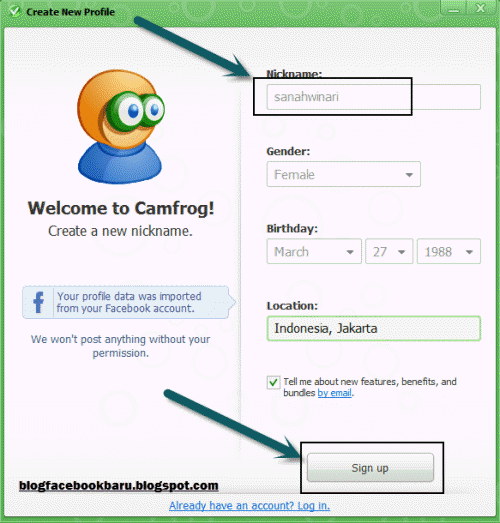 Cara download camfrog pro secara gratis pc