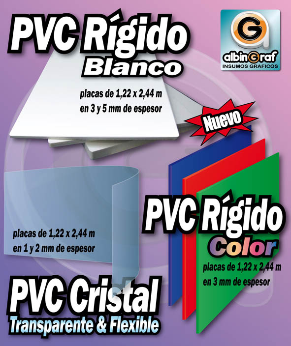 Placas de PVC Expandido – Insumos Cartelería