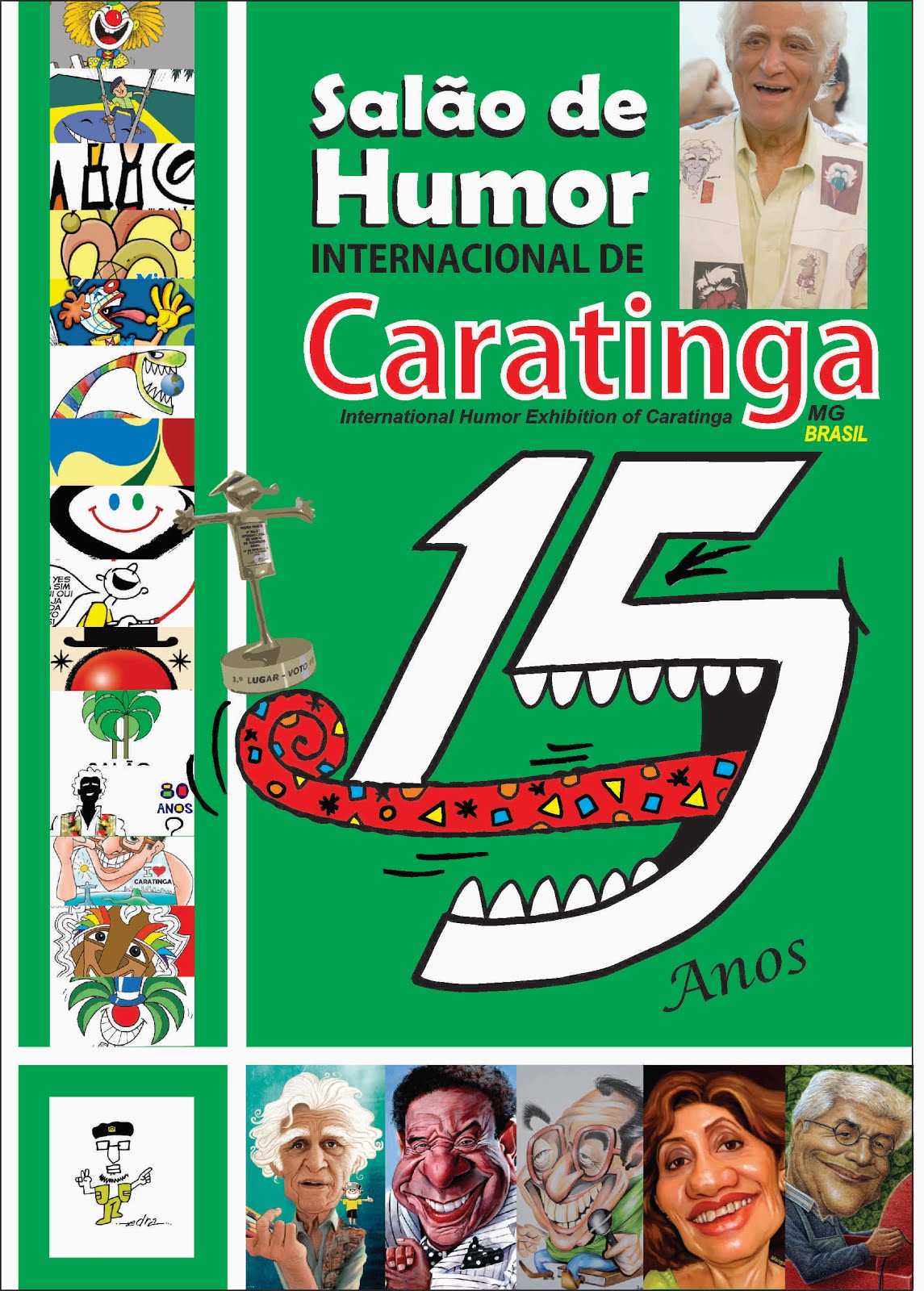 Livro Salão de Humor de Caratinga - 15 Anos