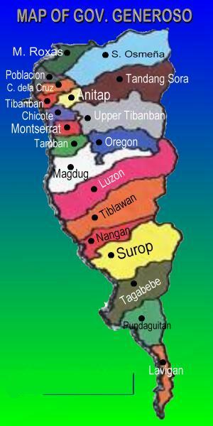 Sigaboy Davao Oriental Map Make It Davao: Cape San Agustin