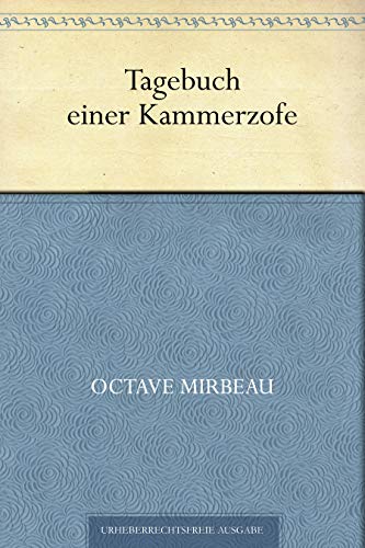 Traduction allemande du "Journal d'une femme de chambre", septembre 2020