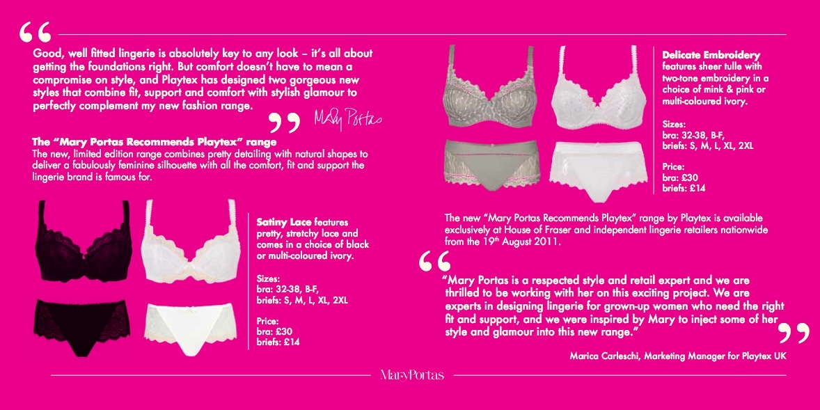 Playtex remove bra calculator… what next for the War on Plus Four?