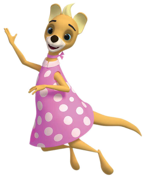 Cartoon Characters Bananas in Pajamas PNG pack