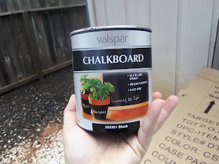 chalkboard paint fun