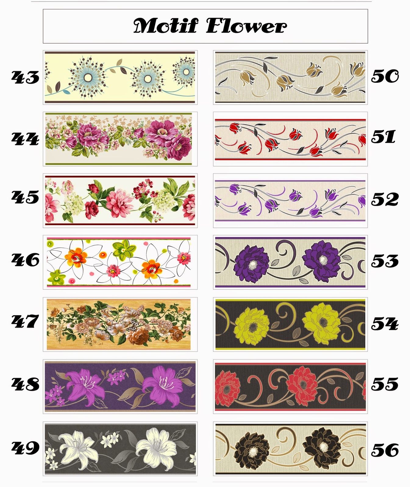 Wallpaper Border Murah Meriah Katalog New Motif Design Wallpaper Border Murah Meriah Katalog New Motif Design