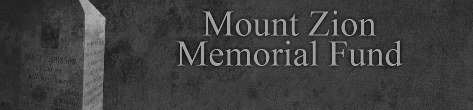 Mt. Zion Memorial Fund